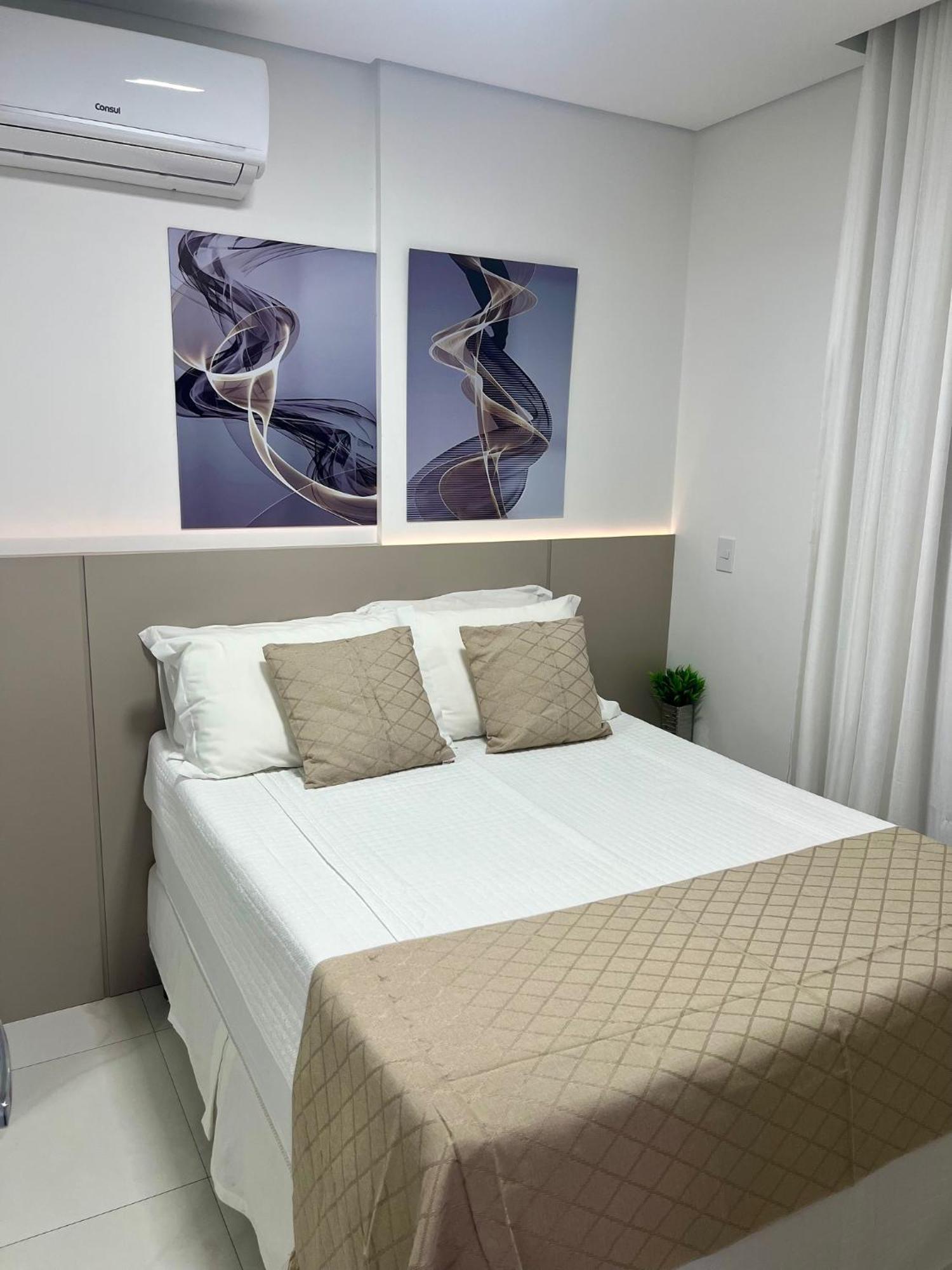 Apartment Ap Com Piscina No Rooftop, Academia, Wi-fi, Cozinha Completa, Ar Condicionado E Garagem Privativa A 900m Da Germanica