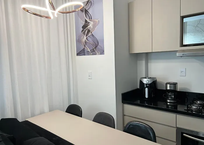 Ap Com Piscina No Rooftop, Academia, Wi-Fi, Cozinha Completa, Ar Condicionado E Garagem Privativa A 900M Da Vila Germanica