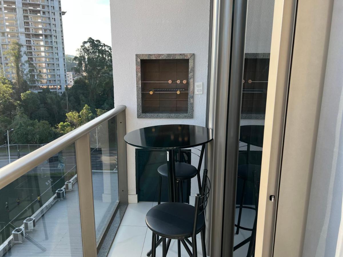Ap Com Piscina No Rooftop, Academia, Wi-fi, Cozinha Completa, Ar Condicionado E Garagem Privativa A 900m Da Germanica Blumenau