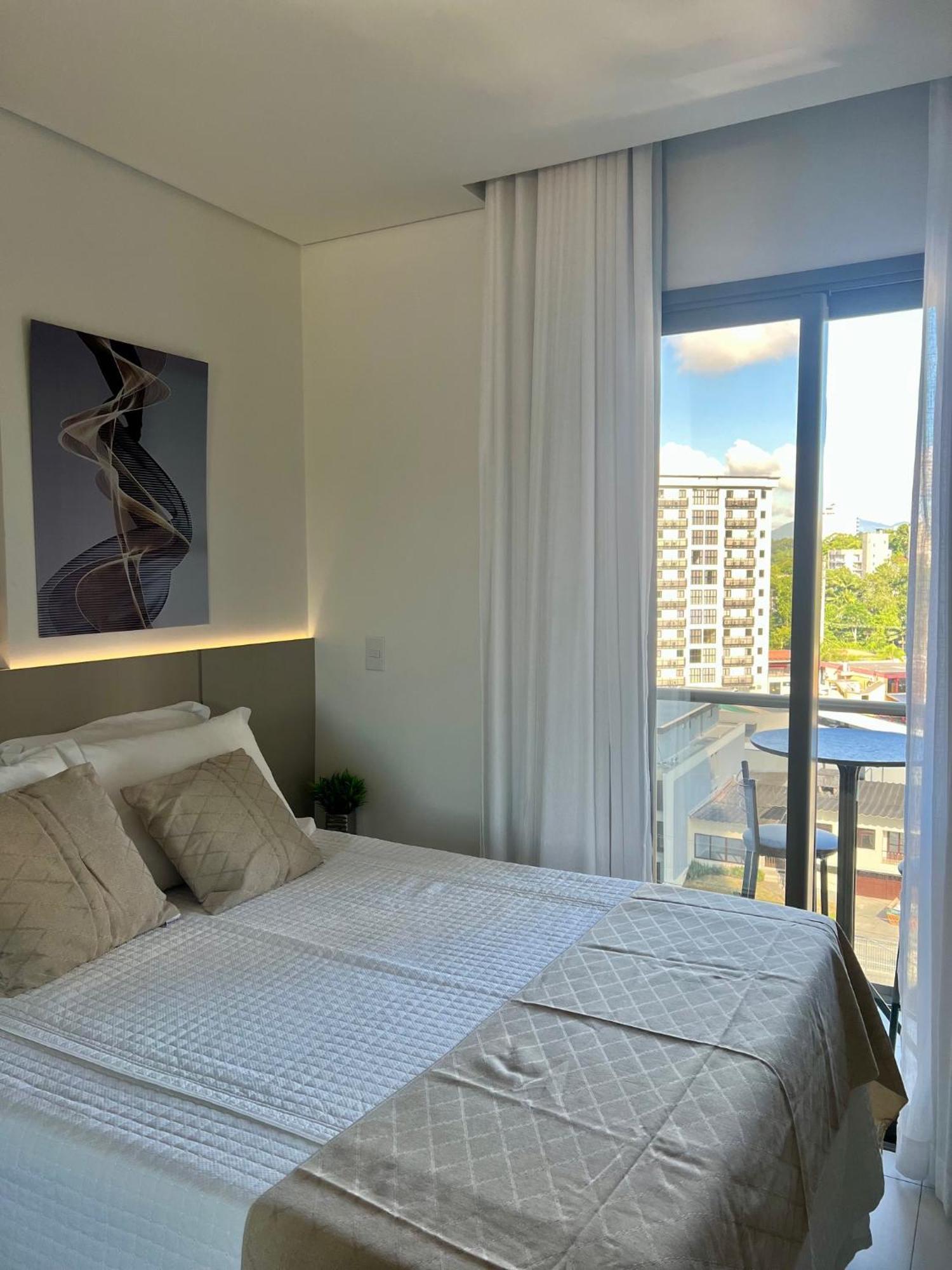 Ap Com Piscina No Rooftop, Academia, Wi-fi, Cozinha Completa, Ar Condicionado E Garagem Privativa A 900m Da Germanica Blumenau